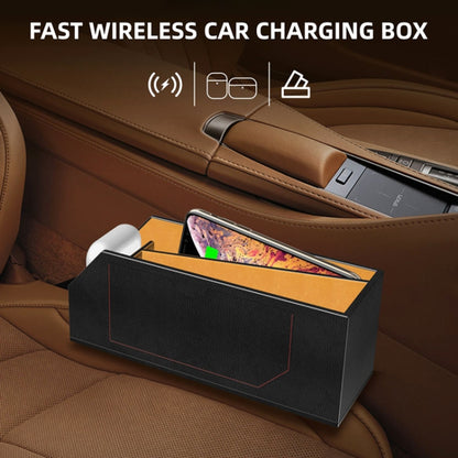 Q9 2 In 1 Multi-function Car Storage Box Wireless Charging - In Car by buy2fix | Online Shopping UK | buy2fix