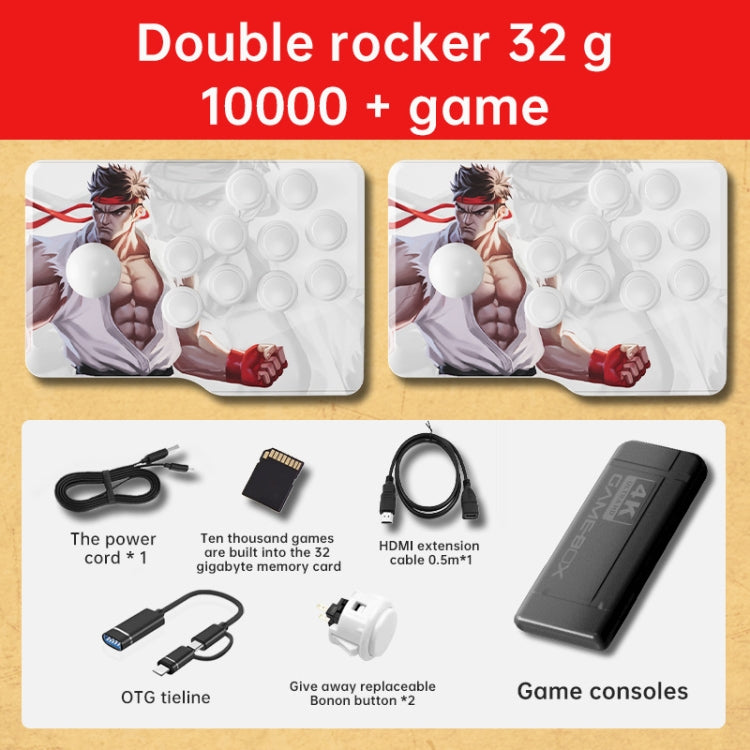 K9 Game Console Home TV Double Battle Simulator 32G Table Control Edition Built-in 10000 Games - Pocket Console by buy2fix | Online Shopping UK | buy2fix