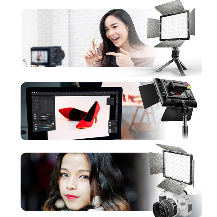 YONGNUO YN300IV Four Generations RGB Full Color Photography Lamp Double Color LED Fill Light, Style: EU Plug Power Adapter -  by YONGNUO | Online Shopping UK | buy2fix