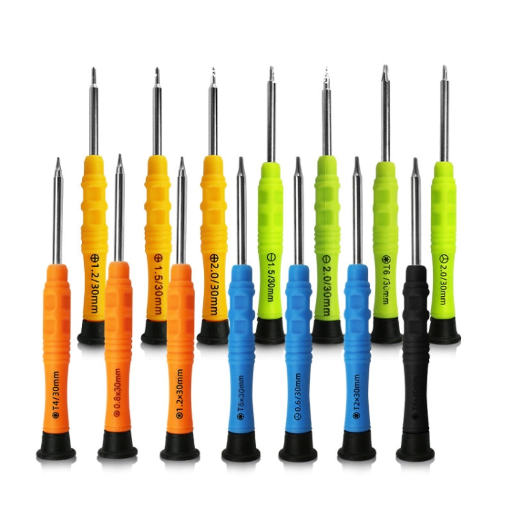 20pcs Mini Screwdriver Anti-Slip Mobile Phone Disassembly Maintenance Tools, Series: 1.5 Straight - Repair & Spare Parts by buy2fix | Online Shopping UK | buy2fix