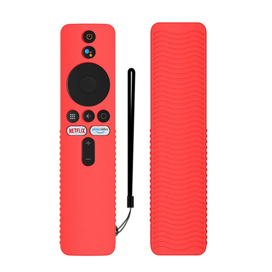 For Xiaomi 4K TV Stick Y48 Remote Control Anti-Drop Silicone Protective Cover(Red) - Consumer Electronics by buy2fix | Online Shopping UK | buy2fix