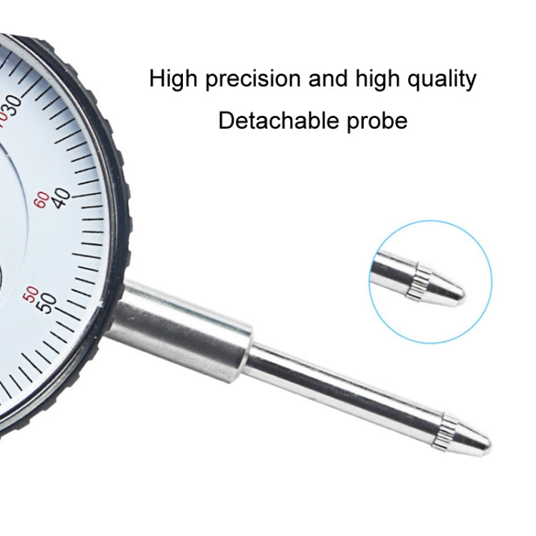 0.01mm High-precision Large Dial Pointer Dial Indicator, Specification: 0-50mm - Consumer Electronics by buy2fix | Online Shopping UK | buy2fix