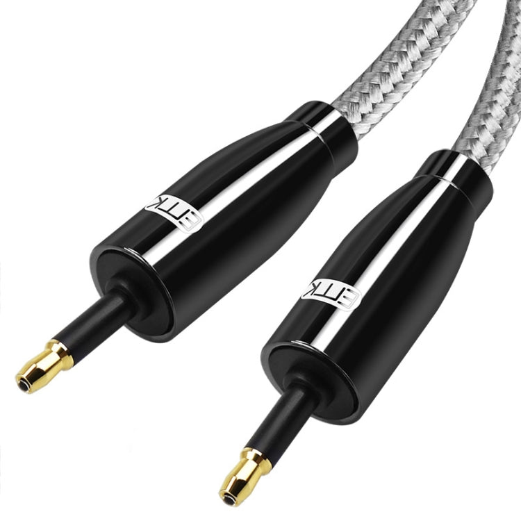 EMK QH4.0 Mini Toslink 3.5mm Interface SPDIF Audio Fiber Optical, Length: 10m(Black) -  by EMK | Online Shopping UK | buy2fix