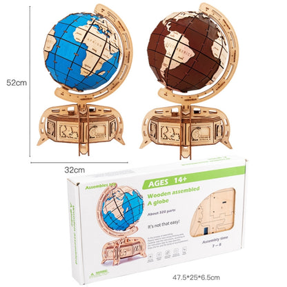 Wooden Puzzle Toy 3D Puzzle Assembly Box DIY Gift Desktop Ornaments, Style: Coffee Ball Ornament - Puzzle Toys by buy2fix | Online Shopping UK | buy2fix