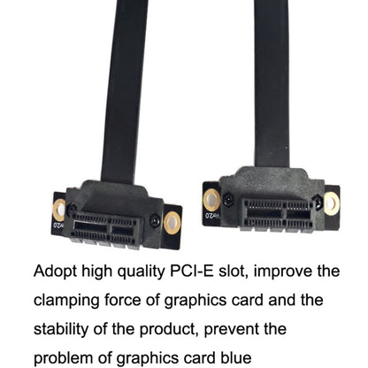 PCI-E 3.0 1X 90 Degrees Graphics Card / Wireless Network Card Extension Cable, Cable Length: 15cm -  by buy2fix | Online Shopping UK | buy2fix