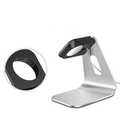 Z65 For Apple Watch Charging Stand Aluminum Alloy Desktop Display Stand(Silver) - Charger / Holder by buy2fix | Online Shopping UK | buy2fix