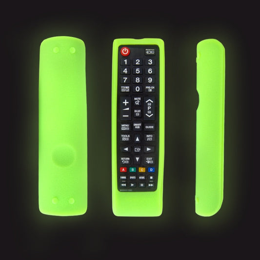 For Samsung BN59-01303A/01199F 2pcs Remote Control Case(Fluorescent Green) - Consumer Electronics by buy2fix | Online Shopping UK | buy2fix