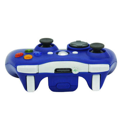 For Microsoft Xbox 360 / PC XB13 Dual Vibration Wireless 2.4G Gamepad With Receiver(Blue) - Gamepad by buy2fix | Online Shopping UK | buy2fix