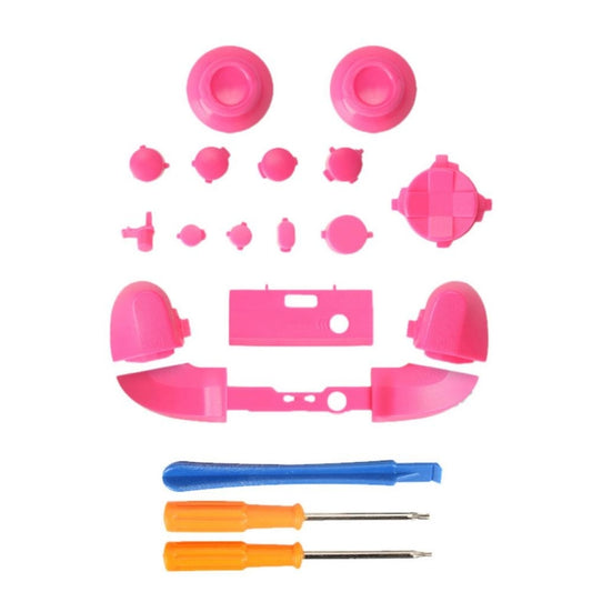 For Xbox Series X Controller Thumbstick LB RB Bumpers Trigger Buttons With Screwdriver Accessories(Rose Red) - Repair & Spare Parts by buy2fix | Online Shopping UK | buy2fix