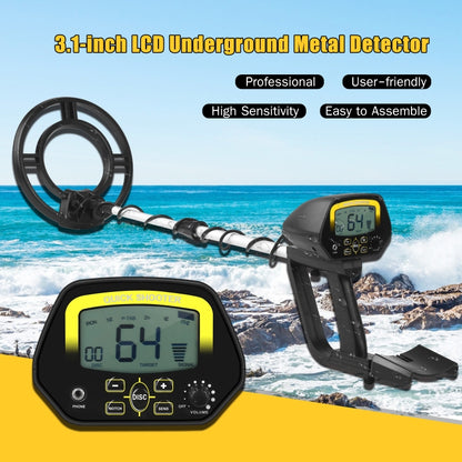 MD4060 3.1 inch LCD Underground Metal Detector - Consumer Electronics by buy2fix | Online Shopping UK | buy2fix