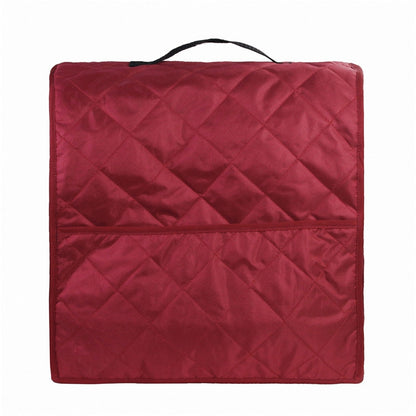 For KitchenAid 4.5QT Mixer Machine Dust Cover Waterproof Storage Bag 36 x 23 x 36cm(Wine Red) - Kitchen Machine Accessories by buy2fix | Online Shopping UK | buy2fix