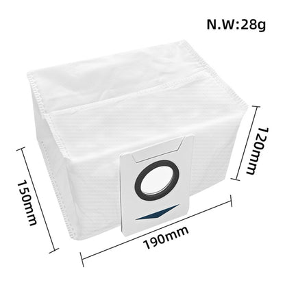 2pcs Dust Bag For Ecovacs X1 Onmi / X1 Turbo Vacuum Cleaner Accessories - Consumer Electronics by buy2fix | Online Shopping UK | buy2fix