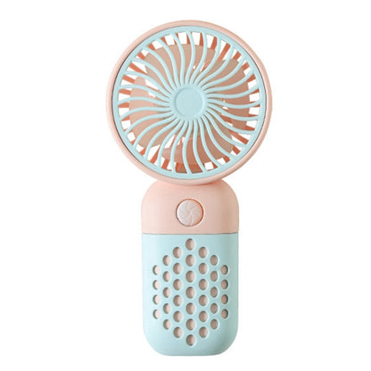 Z8 Handheld Cute Mini USB Fan Portable Dormitory Desktop Fan(Pink) - Electric Fans by buy2fix | Online Shopping UK | buy2fix