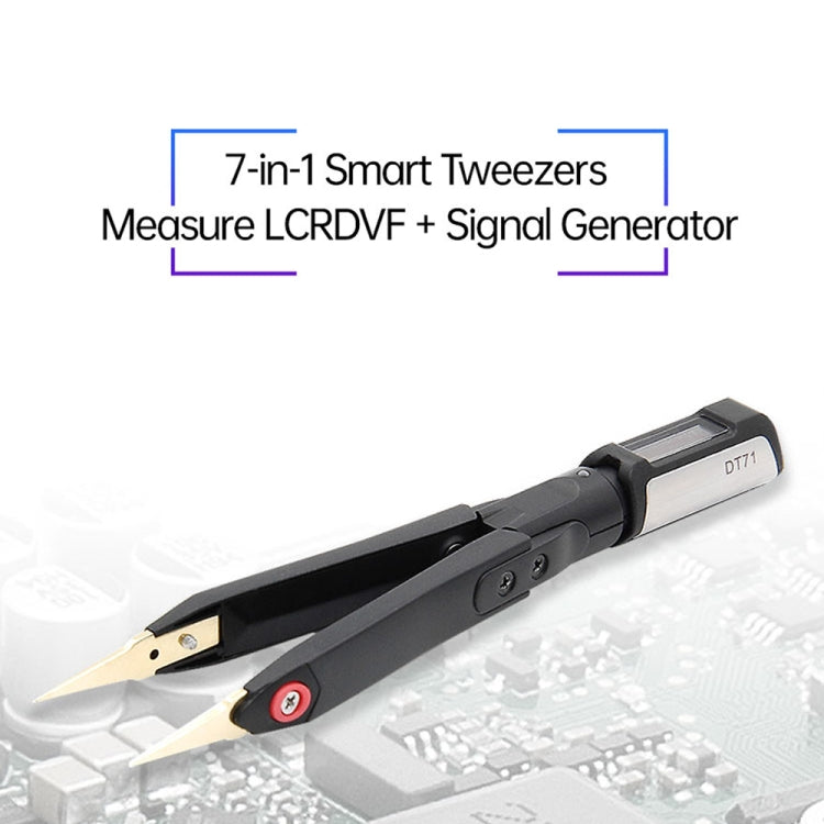 MINIWARE DT71 Measuring Digital Tweezers Signal Generator Multimeter - Digital Multimeter by MINIWARE | Online Shopping UK | buy2fix