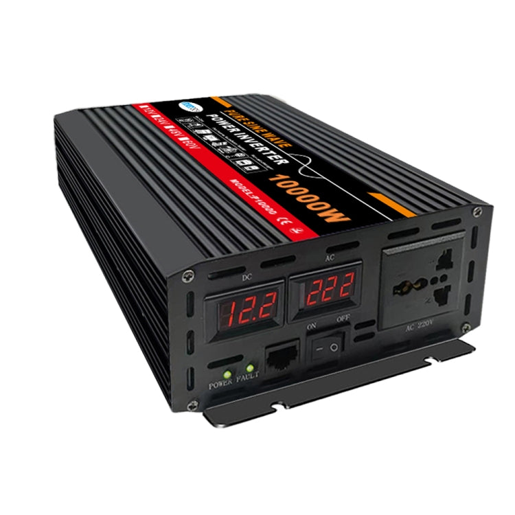 10000W 24V to 220V High Power Car Pure Sine Wave Inverter Power Converter - Pure Sine Wave by buy2fix | Online Shopping UK | buy2fix