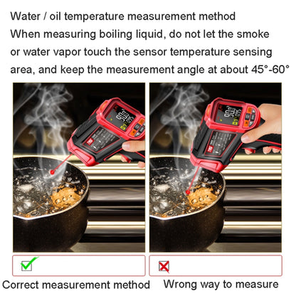 TASI TA603C -32-1680 degrees Celsius Color Screen Infrared Thermometer Industrial Electronic Thermometer - Thermostat & Thermometer by TASI | Online Shopping UK | buy2fix