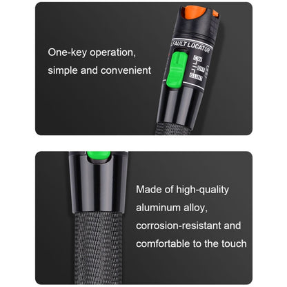 1-60 km Optical Fiber Red Light Pen 5/10/15/20/30/50/60MW Red Light Source Light Pen, Specification: 60mW Black - Fiber Receiver by buy2fix | Online Shopping UK | buy2fix