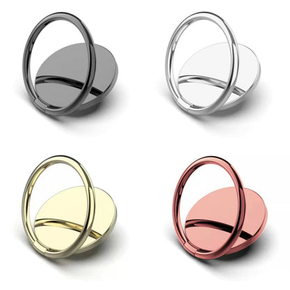 Full Metal Bracket 360 Degree Rotating Magnetic Phone Ring Buckle(Rose Gold) - Ring Holder by buy2fix | Online Shopping UK | buy2fix