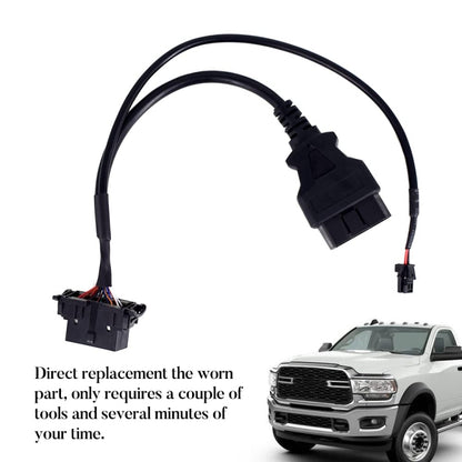 Safety Gate Bypass OBD2 Cable for Dodge Cummins RAM 1500 2500 2018-2020 - Cables & Connectors by buy2fix | Online Shopping UK | buy2fix