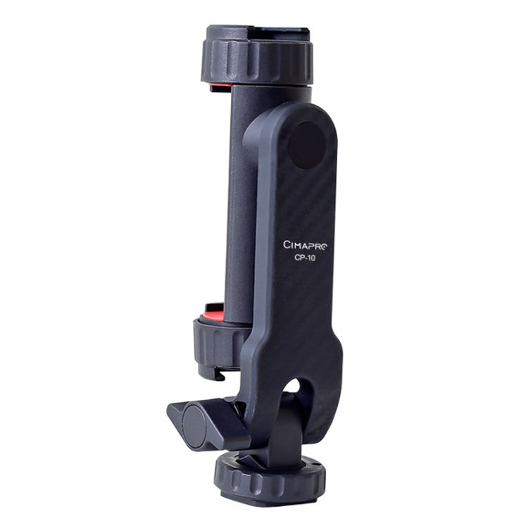 Cimapro Swivel Cold Boot Camera Phone Mount Bracket External Tripod(Black) - Other Accessories by Cimapro | Online Shopping UK | buy2fix