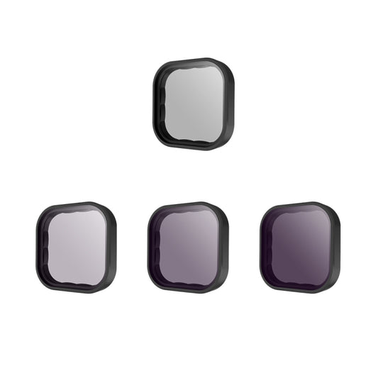 For GoPro Hero11 Black / HERO10 Black / HERO9 Black TELESIN Lens Filter, Spec: ND8/16/32+CPL - Lens Filter by TELESIN | Online Shopping UK | buy2fix