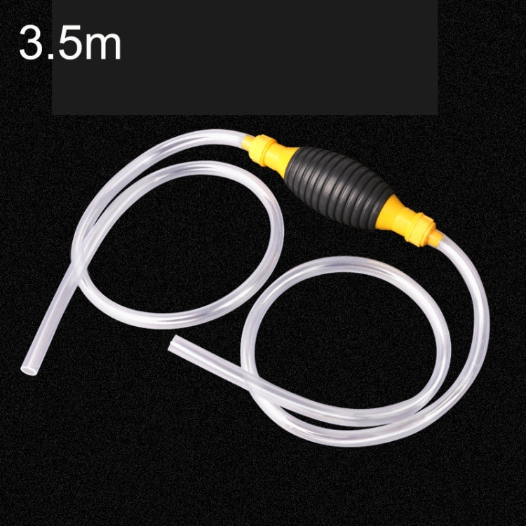 3.5m Car Motorcycle Oil Barrel Manual Oil Pump Self-Priming Large Flow Oil Suction - oil tank tubes & oil pumps by buy2fix | Online Shopping UK | buy2fix