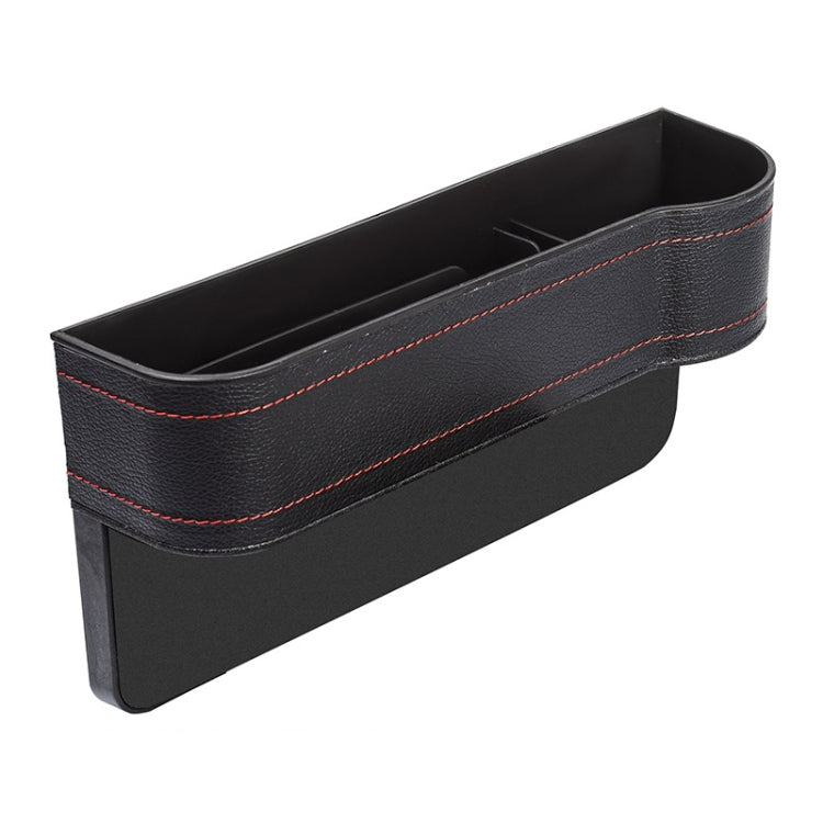 Car Seat Gap Interior PU Leather Storage Box Water Cup Holder(Co-pilot Black) - Stowing Tidying by buy2fix | Online Shopping UK | buy2fix