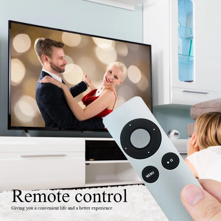 For Apple TV 1 / 2 / 3 Music Systems TV Remote Controls(White) - TV by buy2fix | Online Shopping UK | buy2fix