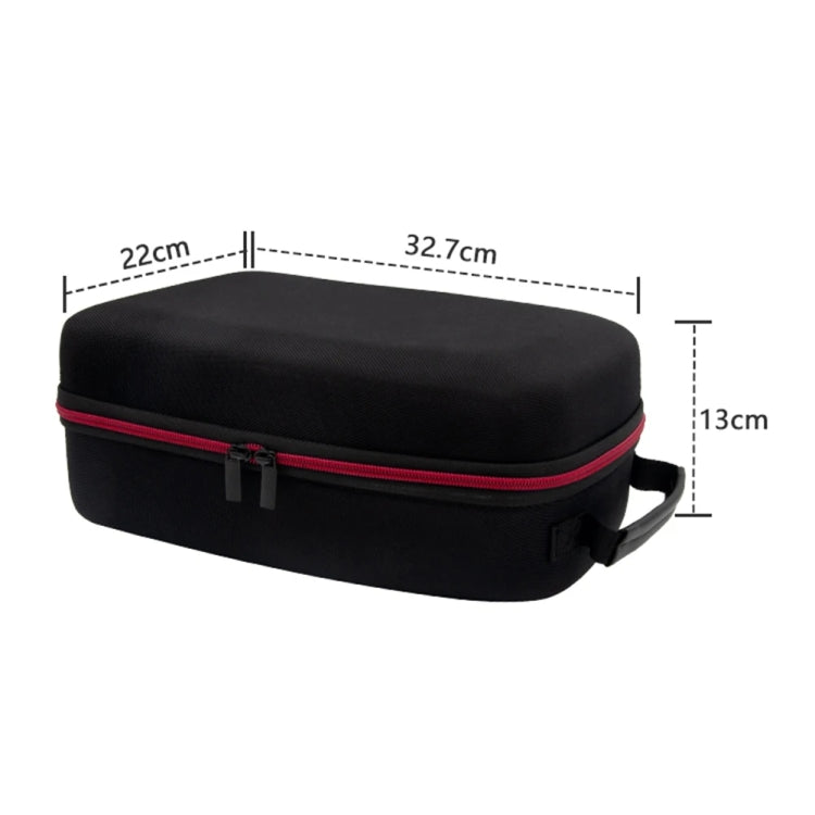 For Meta/Oculus Quest 3 VR Storage Bag EVA Anti-fall Dust-proof Portable Carrying Case(Black) - VR Accessories by buy2fix | Online Shopping UK | buy2fix