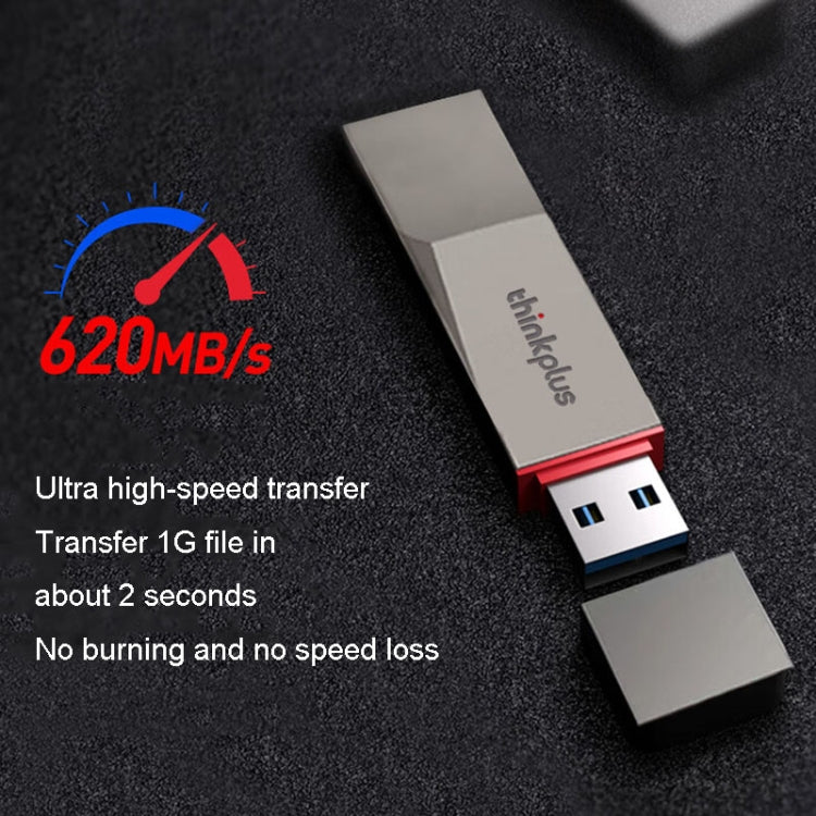 Lenovo Thinkplus TU180 Pro USB3.2 Metal Mobile Flash Drive, Capacity: 1000G - USB Flash Drives by Lenovo | Online Shopping UK | buy2fix