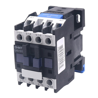 CHNT CJX2-5011 50A 220V Silver Alloy Contacts Multi-Purpose Single-Phase AC Contactor - Relays by CHNT | Online Shopping UK | buy2fix