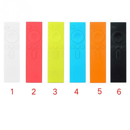 6 PCS Soft Silicone TPU Protective Case Remote Rubber Cover Case for Xiaomi Remote Control I Mi TV Box(White) - Consumer Electronics by buy2fix | Online Shopping UK | buy2fix