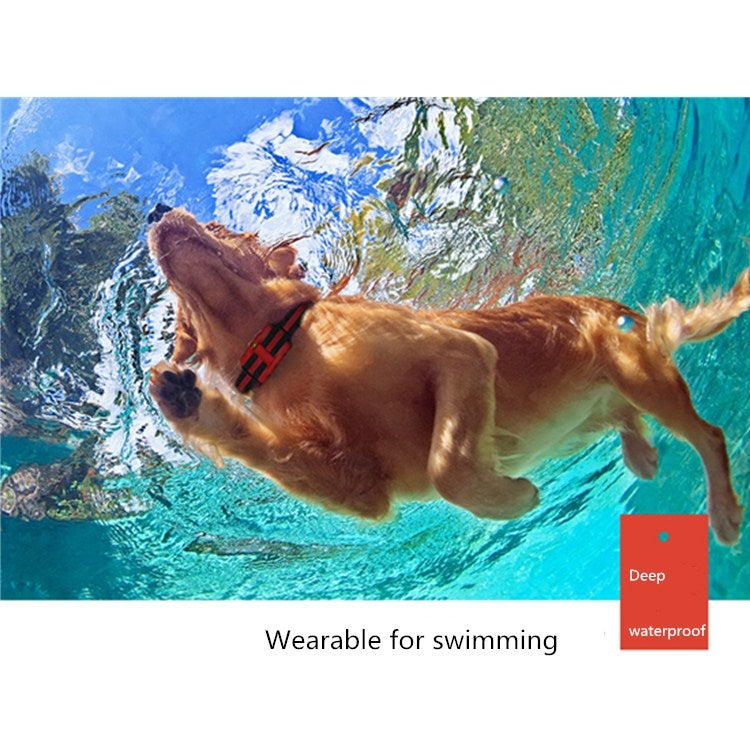 500m Dog Training Bark Stopper Remote Control Electric Shock Waterproof Electronic Collar(Red) - Home & Garden by buy2fix | Online Shopping UK | buy2fix