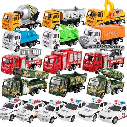 3 PCS Model Car Toy Construction Engineering Vehicles, Random Style Delivery - DIY Developmental Toys by buy2fix | Online Shopping UK | buy2fix