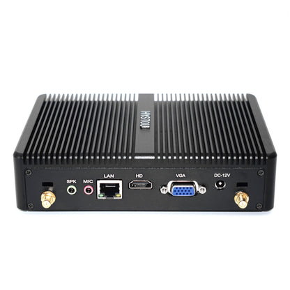 HYSTOU H2 Windows / Linux System Mini PC, Intel Core I3-7167U Dual Core Four Threads up to 2.80GHz, Support mSATA 3.0, 8GB RAM DDR4 + 256GB SSD 500GB HDD (Black) - Windows Mini PCs by HYSTOU | Online Shopping UK | buy2fix