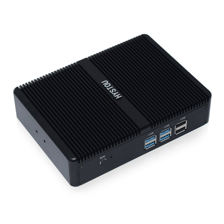 HYSTOU H2 Windows / Linux System Mini PC, Intel Core I3-7167U Dual Core Four Threads up to 2.80GHz, Support mSATA 3.0, 16GB RAM DDR4 + 256GB SSD 500GB HDD (Black) - Windows Mini PCs by HYSTOU | Online Shopping UK | buy2fix