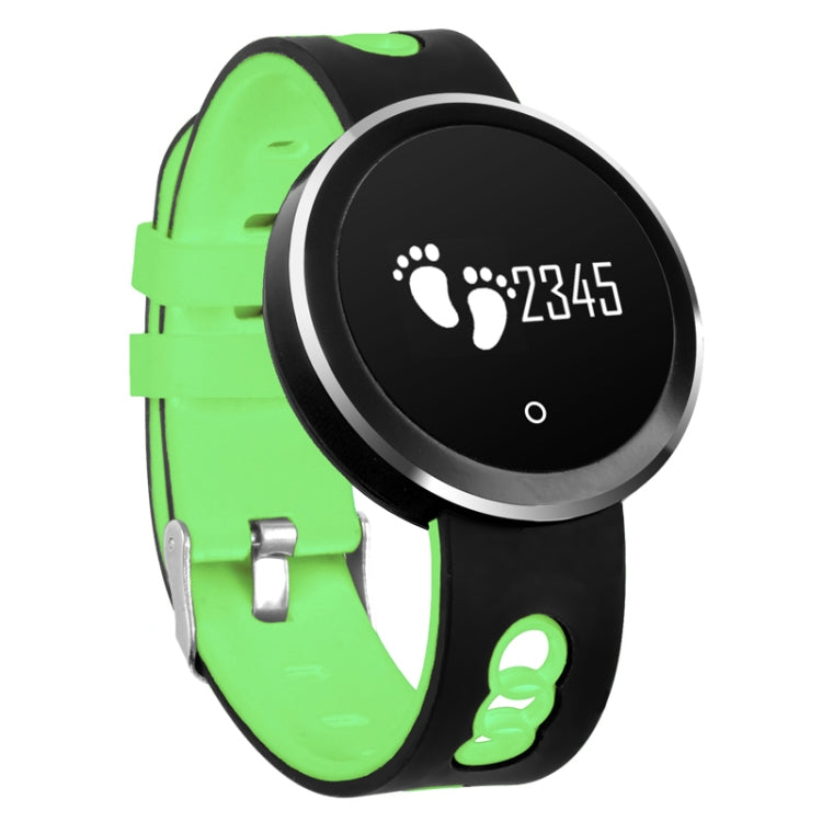 Q7 0.95 inch HD OLED Screen Display Bluetooth Smart Bracelet, IP68 Waterproof, Support Pedometer / Sedentary Reminder / Heart Rate Monitor / Sleep Monitor, Compatible with Android and iOS Phones(Green) - Smart Wear by buy2fix | Online Shopping UK | buy2fix