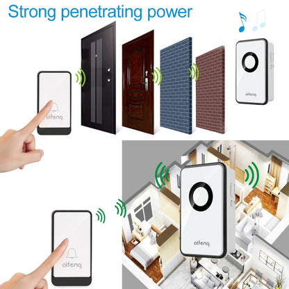 AITENG V018J Wireless Batteryless WIFI Doorbell, US Plug - Wireless Doorbell by AITENG | Online Shopping UK | buy2fix