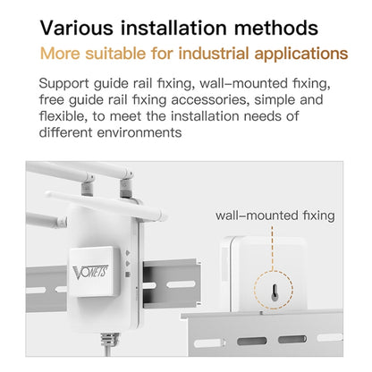 VONETS VAR1200-H 1200Mbps Wireless Bridge External Antenna Dual-Band WiFi Repeater, With DC Adapter Set - Wireless Routers by VONETS | Online Shopping UK | buy2fix