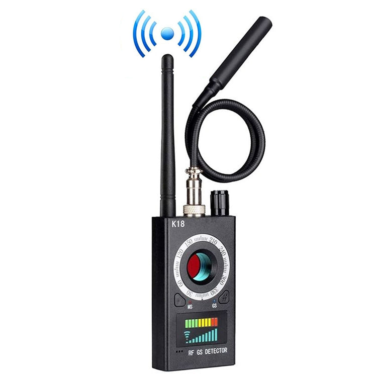 K18 Anti-sneak Sneak Shot Wireless GPS Detector Wireless Signal Detector - Security by buy2fix | Online Shopping UK | buy2fix