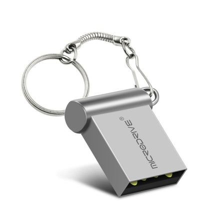 MicroDrive 8GB USB 2.0 Metal Mini USB Flash Drives U Disk (Grey) - USB Flash Drives by MicroDrive | Online Shopping UK | buy2fix