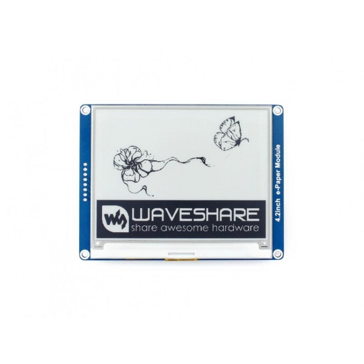 Waveshare 4.2 inch 400x300 E-Ink Display Module, SPI Interface - Modules Expansions Accessories by Waveshare | Online Shopping UK | buy2fix